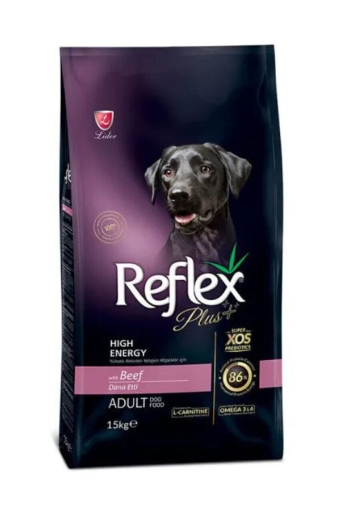 Reflex Plus Yüksek Aktiviteli Dana Etli 15 kg Yetişkin Köpek Maması