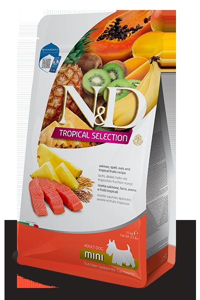 N&D Tropical Selection Somonlu 5 kg Küçük Irk Yetişkin Köpek Maması