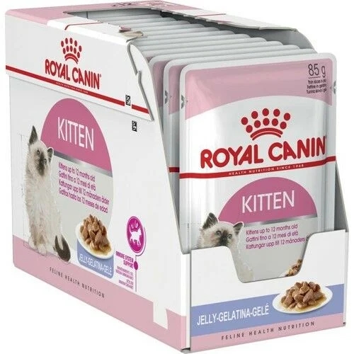 Royal Canin Kitten Instinctive Jelly 85 gr 12’li Yavru Kedi Yaş Maması