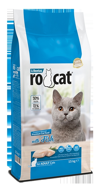 Rocat Balıklı 15 kg Yetişkin Kedi Maması