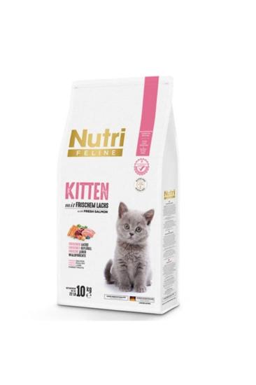 Nutri Feline Kitten Somonlu 10 kg Yavru Kedi Maması