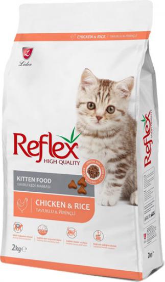 Reflex Tavuklu  Pirinçli Yavru Kedi Maması 2 Kg