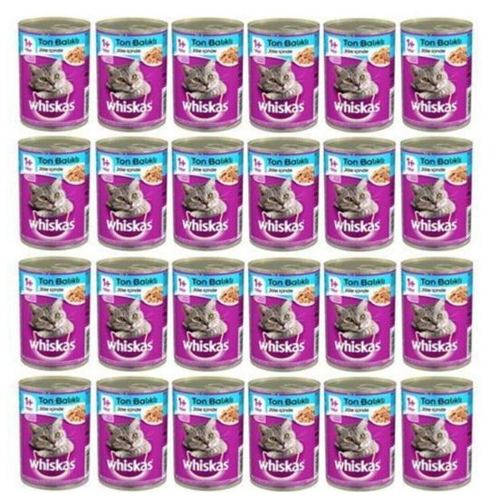 Whiskas Ton Balıklı Kedi Konserve 400 Gr 24 Adet