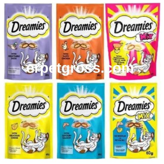  Dreamies Karışık 6’lı 60 gr Avantaj Paket Kedi Ödül Maması