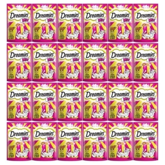 Dreamies  Sığır Etli Peynirli Kedi Ödül Maması 60 gr 24 Ad