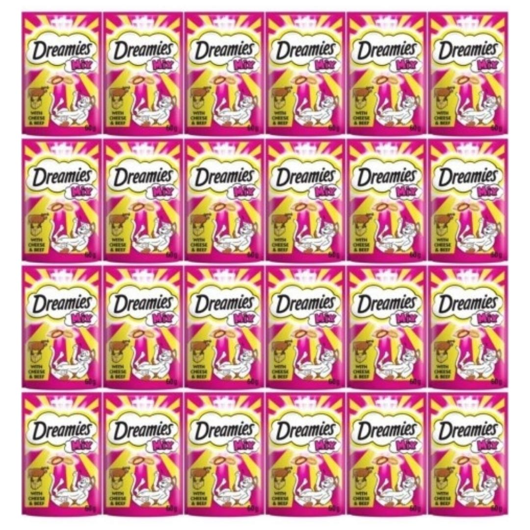 Dreamies  Sığır Etli Peynirli Kedi Ödül Maması 60 gr 24 Ad